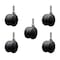 Service Caster 3'' Office Chair Casters Nylon Twin Wheel 1/2 Threaded Stem, 5PK SCC-UHTS02S75-NYS-121315-5 - alternate 1